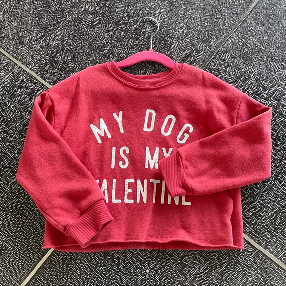 Grayson Threads Fleece Red W/Hearts Jogger Pant/Sweatshirt Set. Size XS (4/5) - Picture 2 of 16